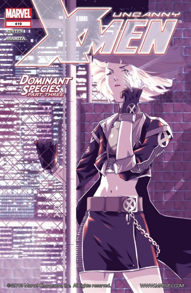 The Uncanny X-Men #419 cover