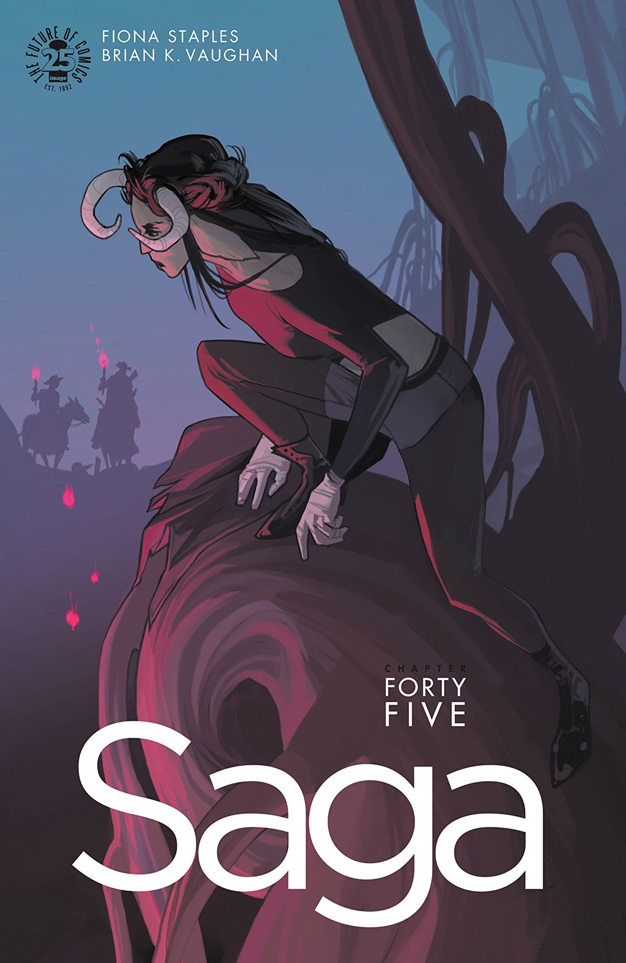 Saga #45 cover