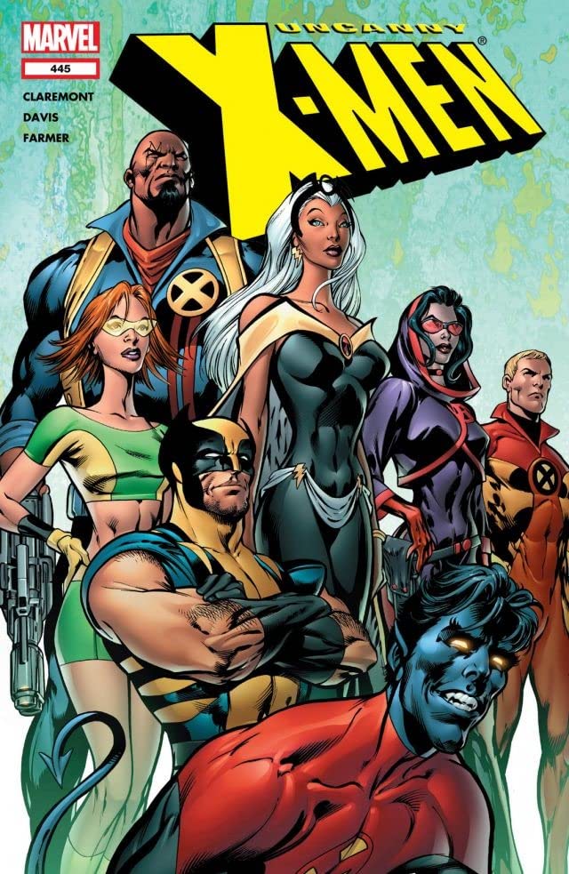 The Uncanny X-Men #445 cover