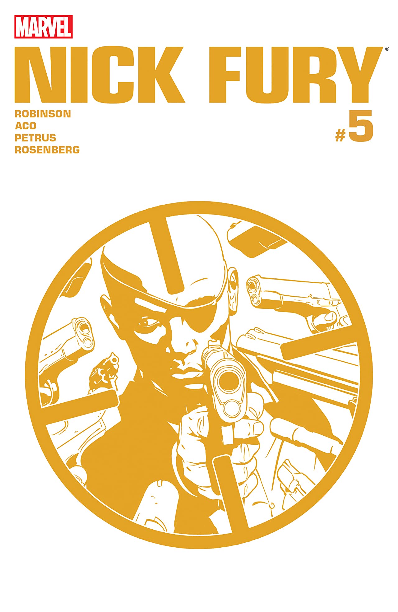 Nick Fury #5 cover