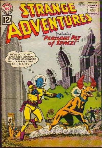 Strange Adventures #146 cover