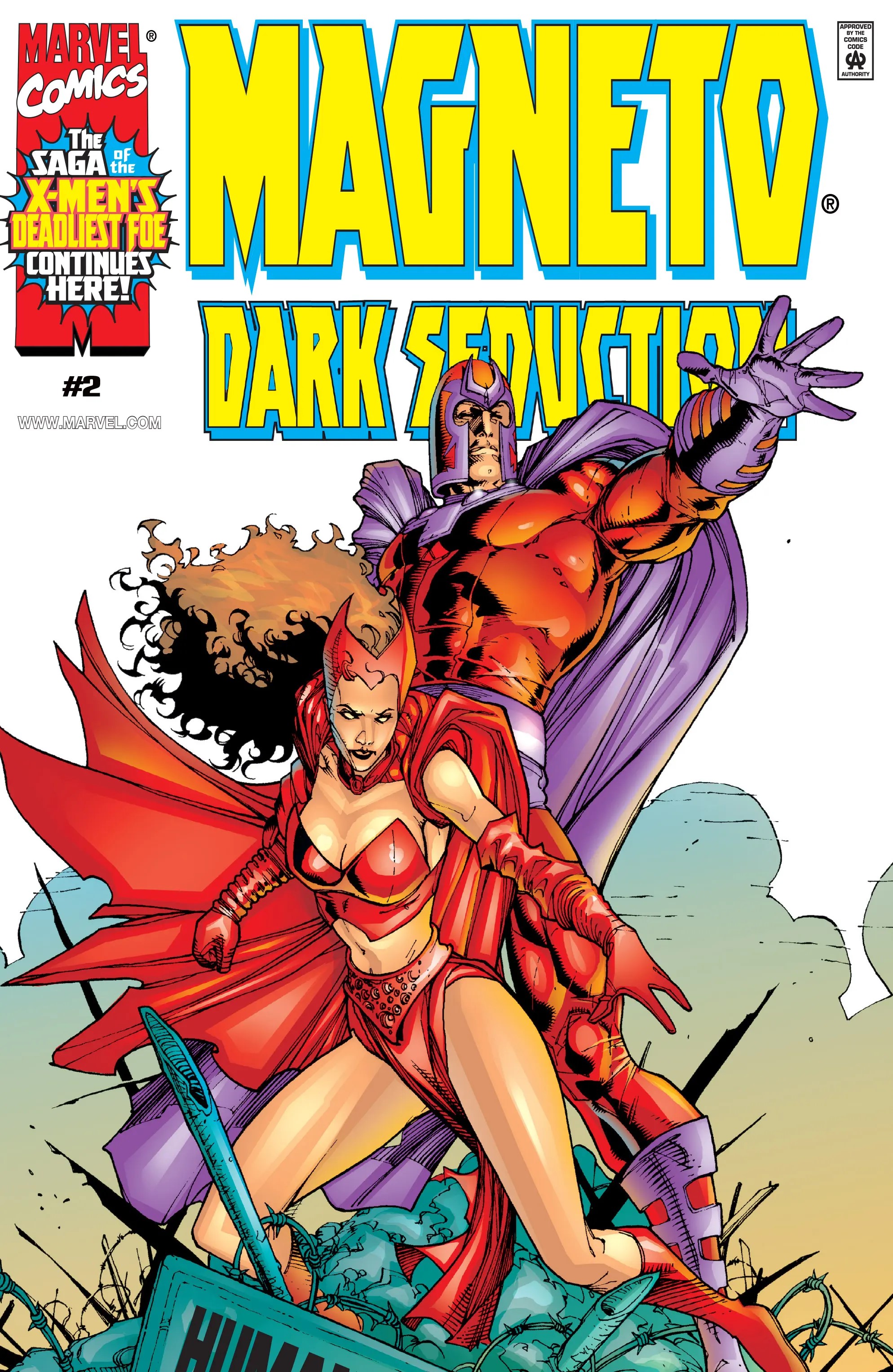 Magneto: Dark Seduction #2 cover
