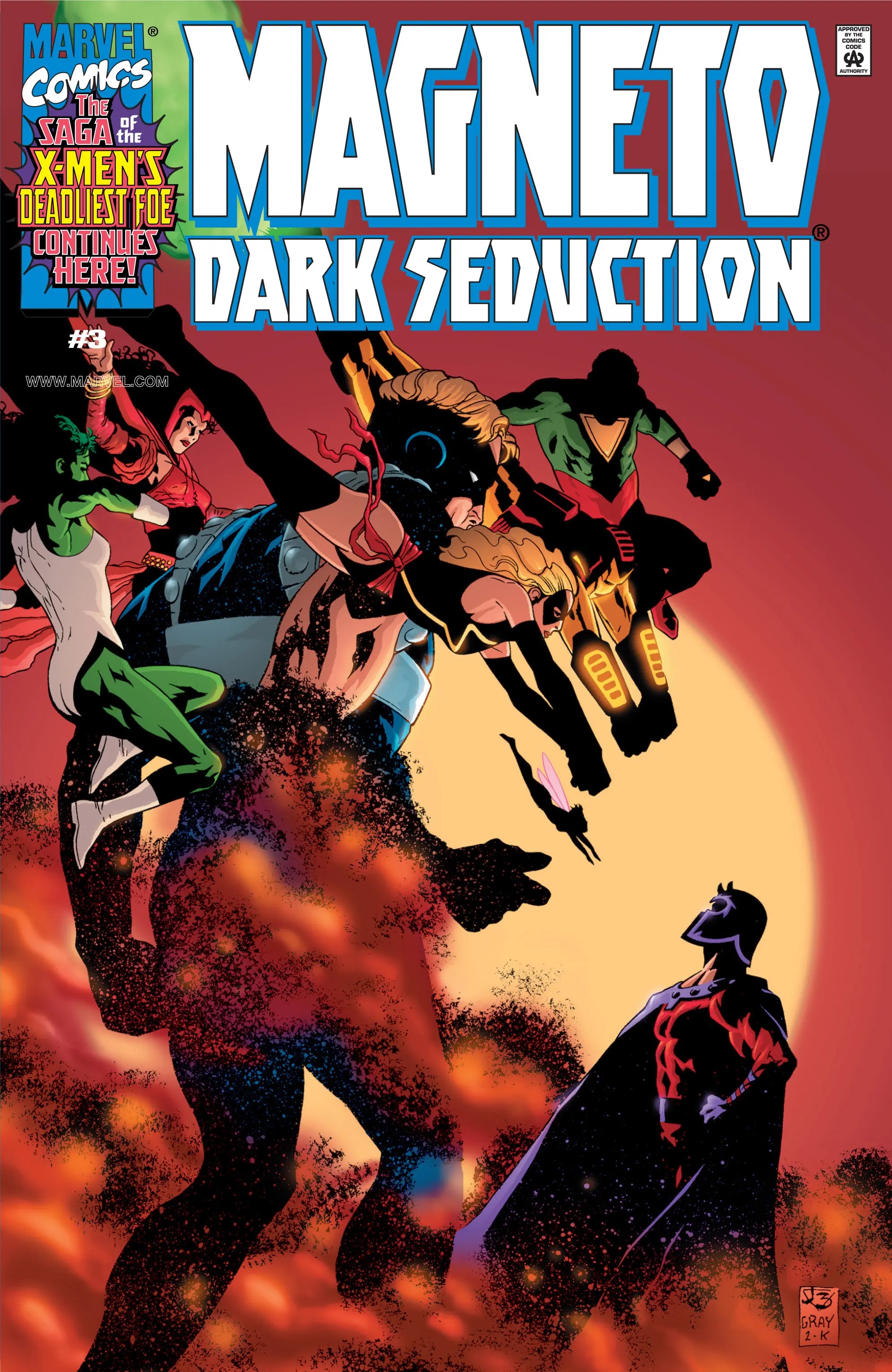 Magneto: Dark Seduction #3 cover