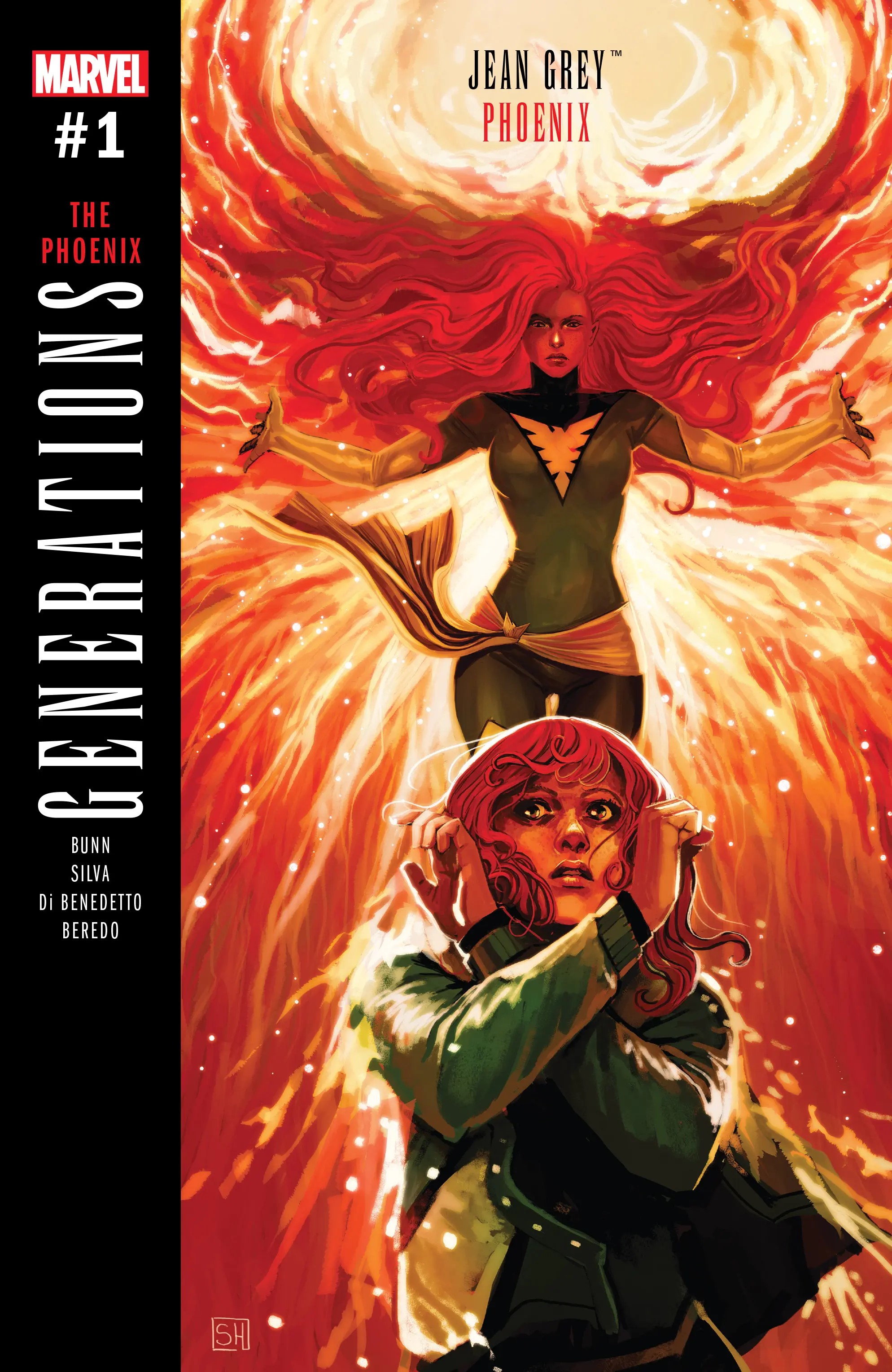 Generations: Phoenix & Jean Grey #1 cover