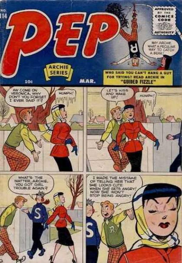 Pep Comics #114 cover