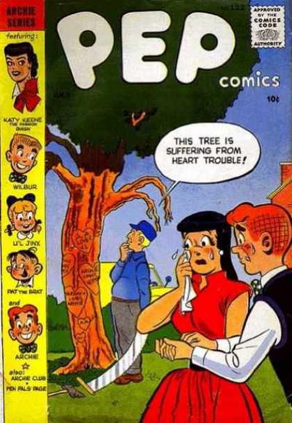 Pep Comics #122 cover