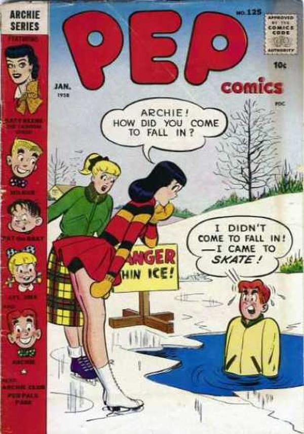 Pep Comics #125 cover