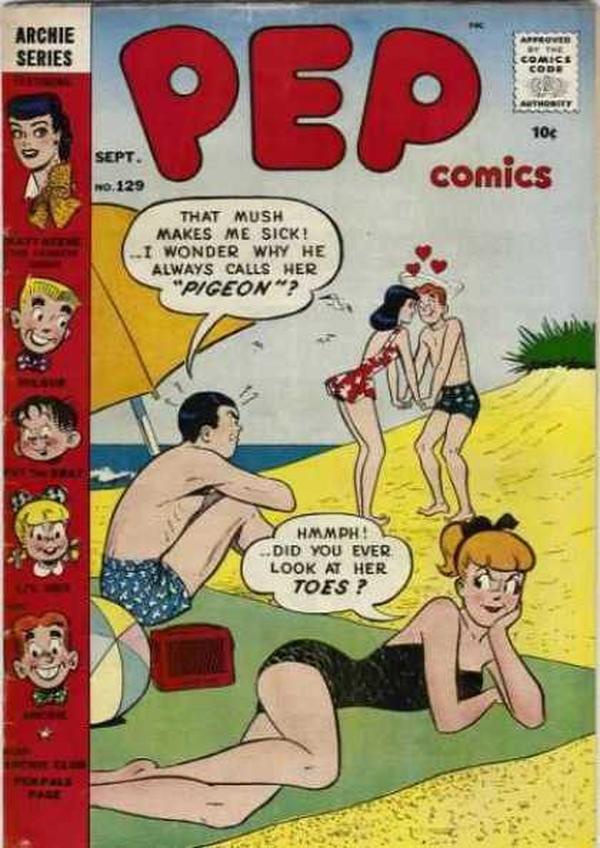 Pep Comics #129 cover