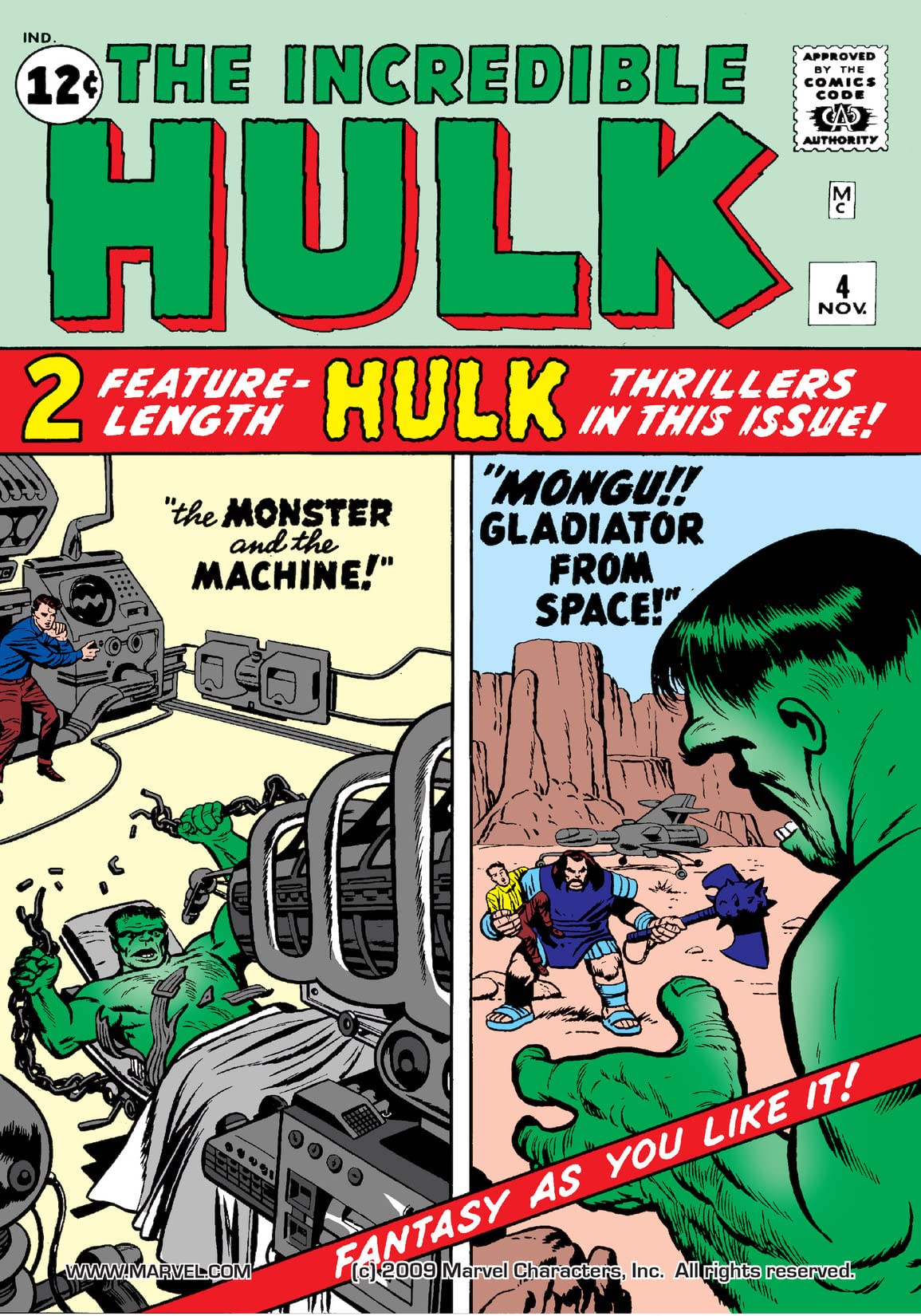 The Incredible Hulk #4 cover