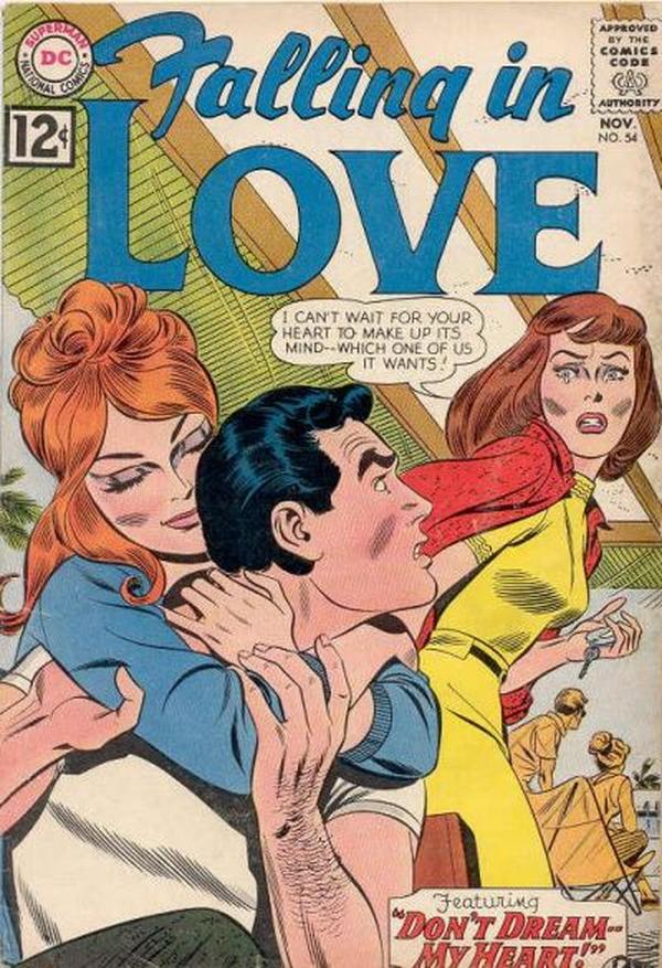 Falling in Love #54 cover