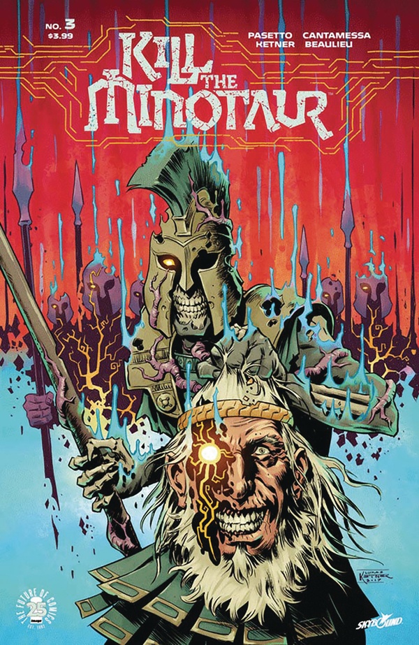 Kill the Minotaur #3 cover
