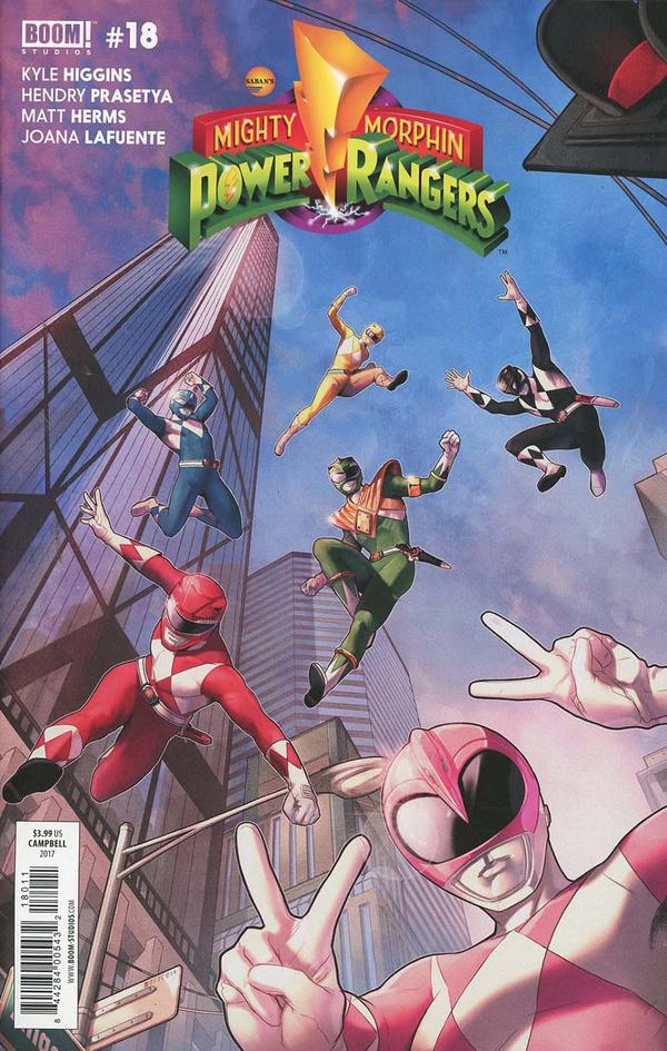 Mighty Morphin Power Rangers #18 cover