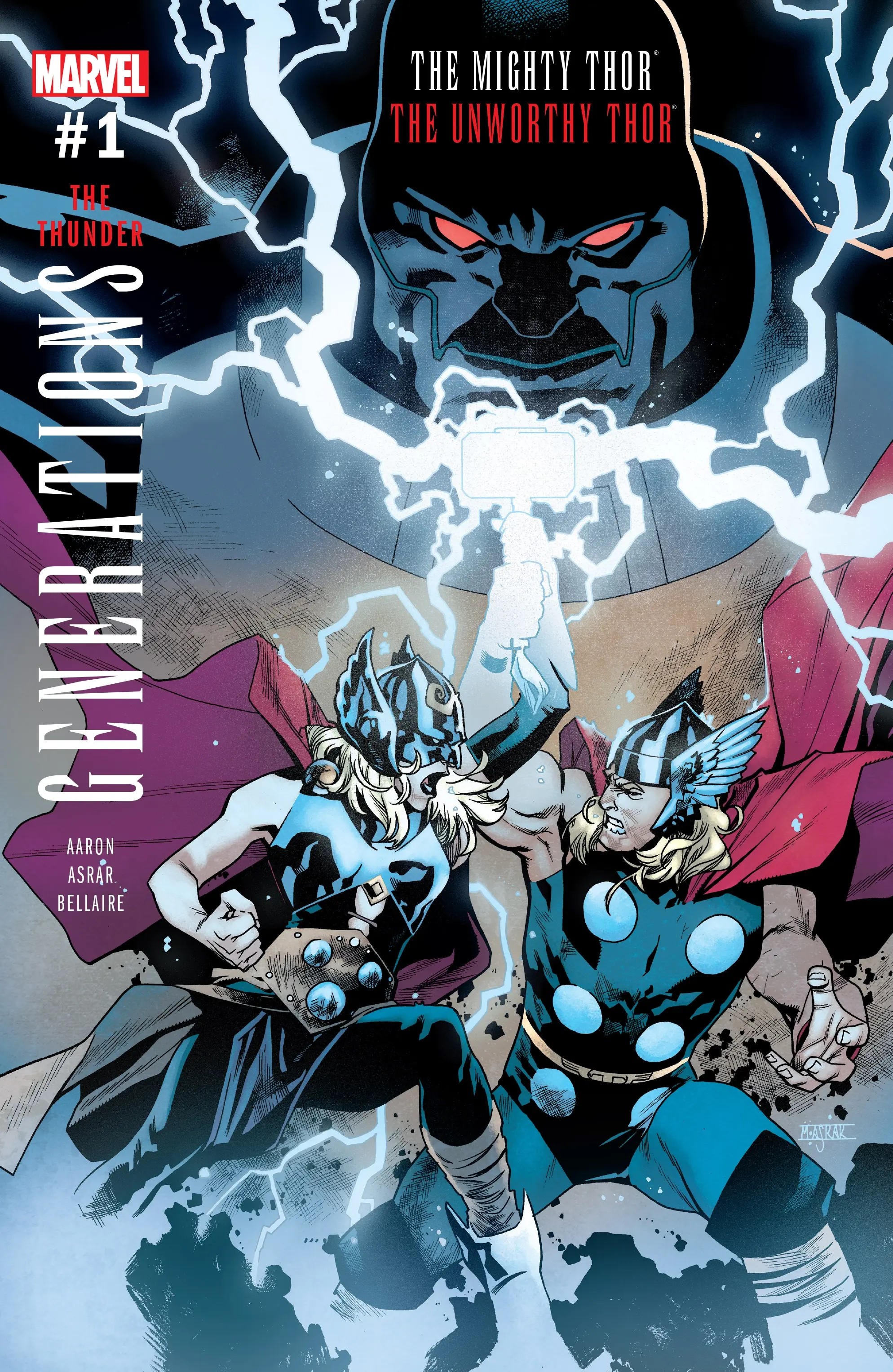 Generations: The Unworthy Thor & The Mighty Thor #1 cover