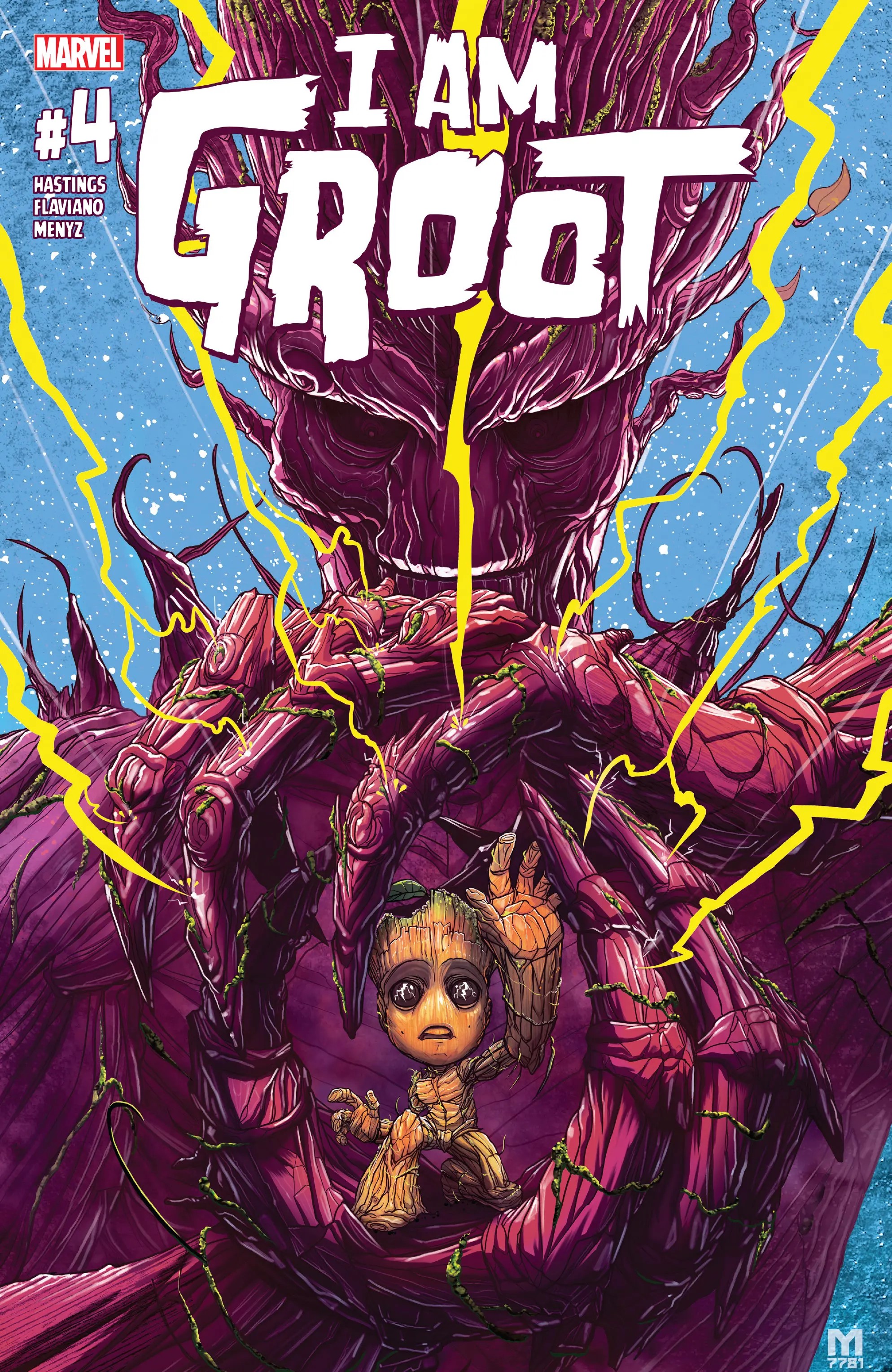 I Am Groot #4 cover