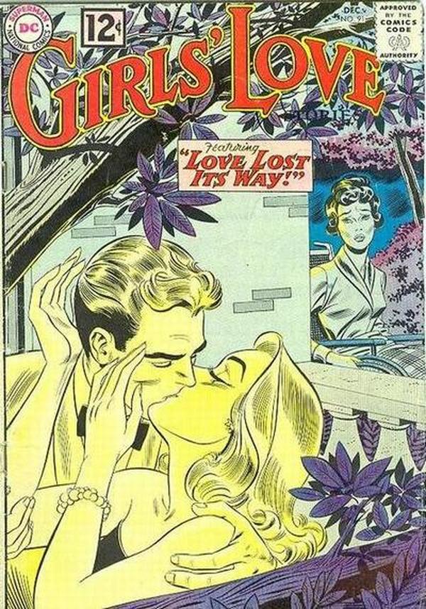 Girls' Love Stories #91 cover