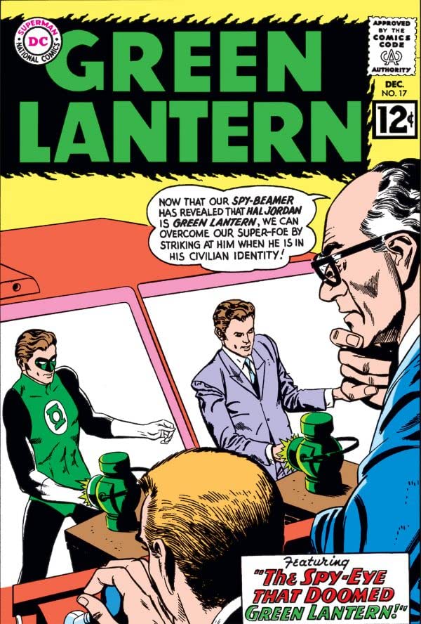 Green Lantern #17 cover