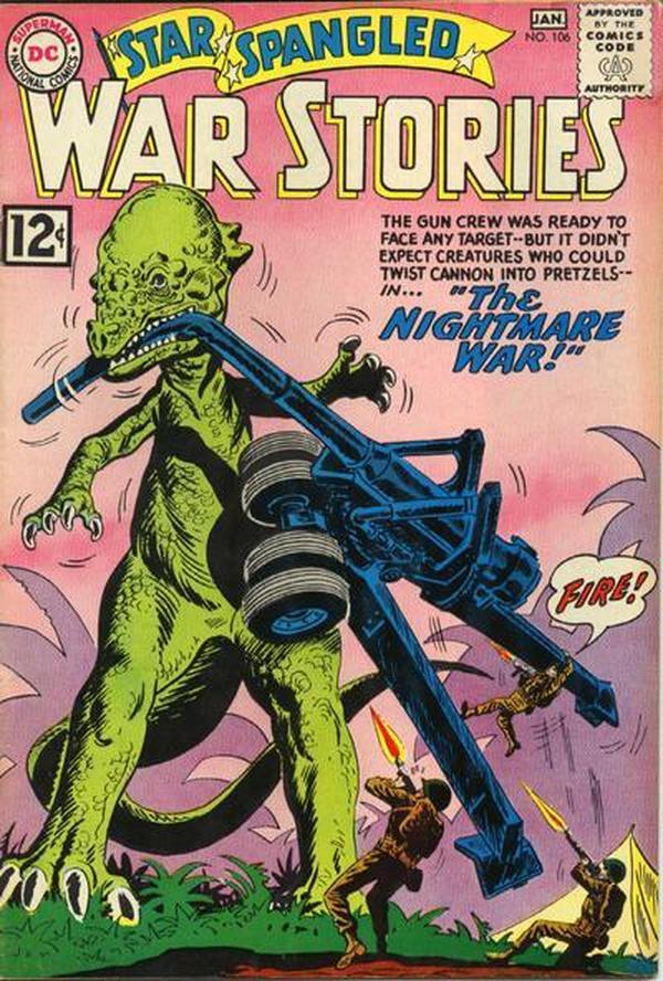 Star Spangled War Stories #106 cover