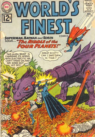 World's Finest Comics #130 cover