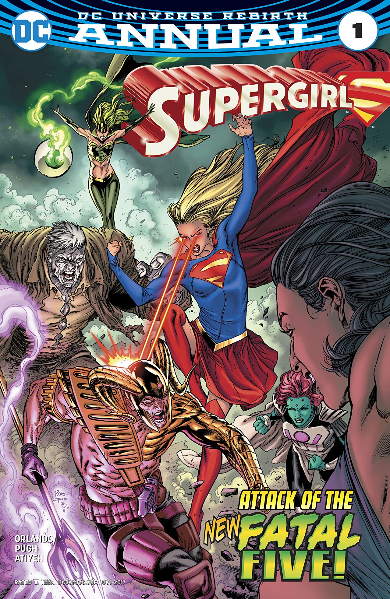 Supergirl Annual #1 cover
