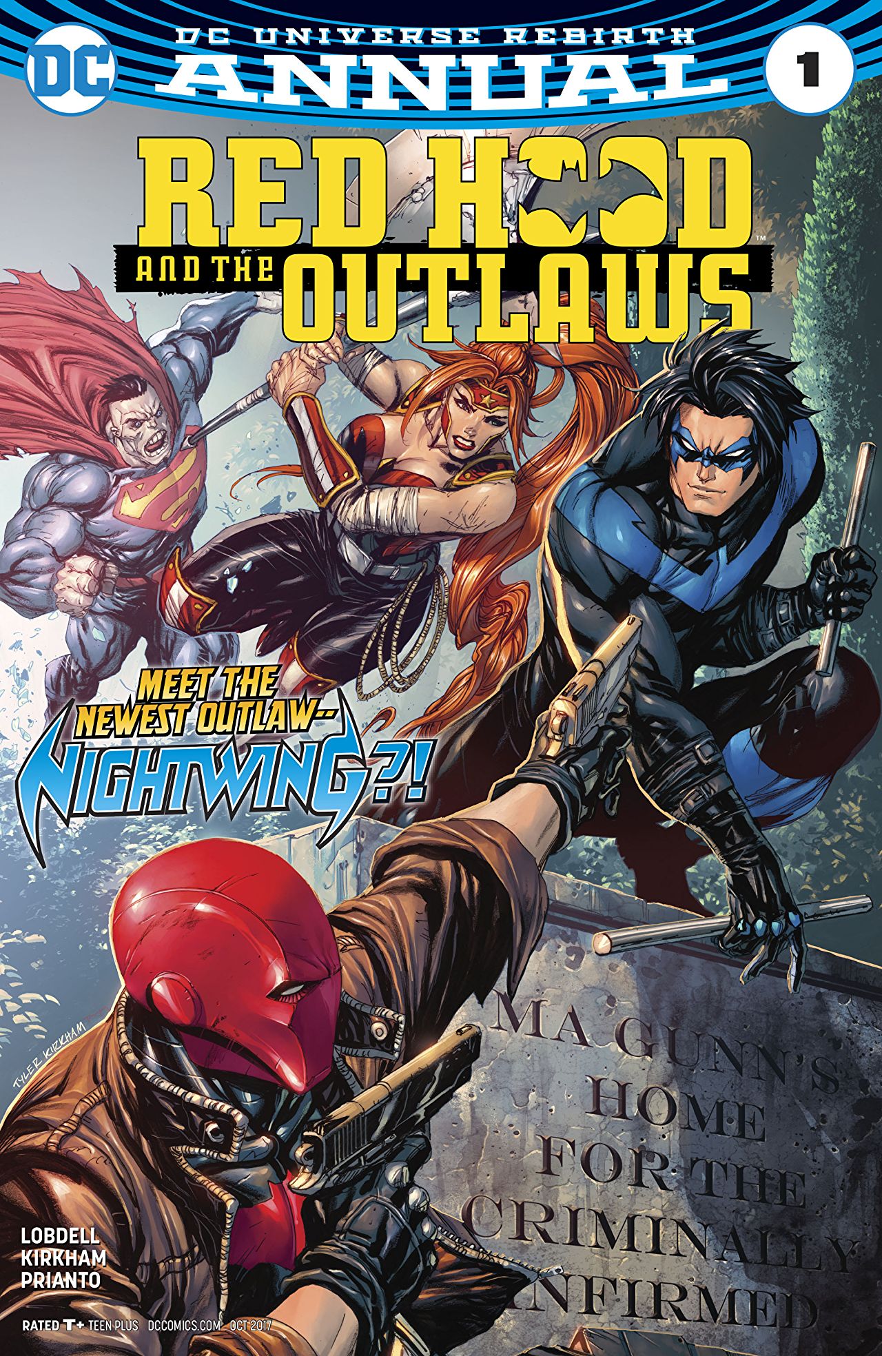 Red Hood and the Outlaws Annual #1 cover