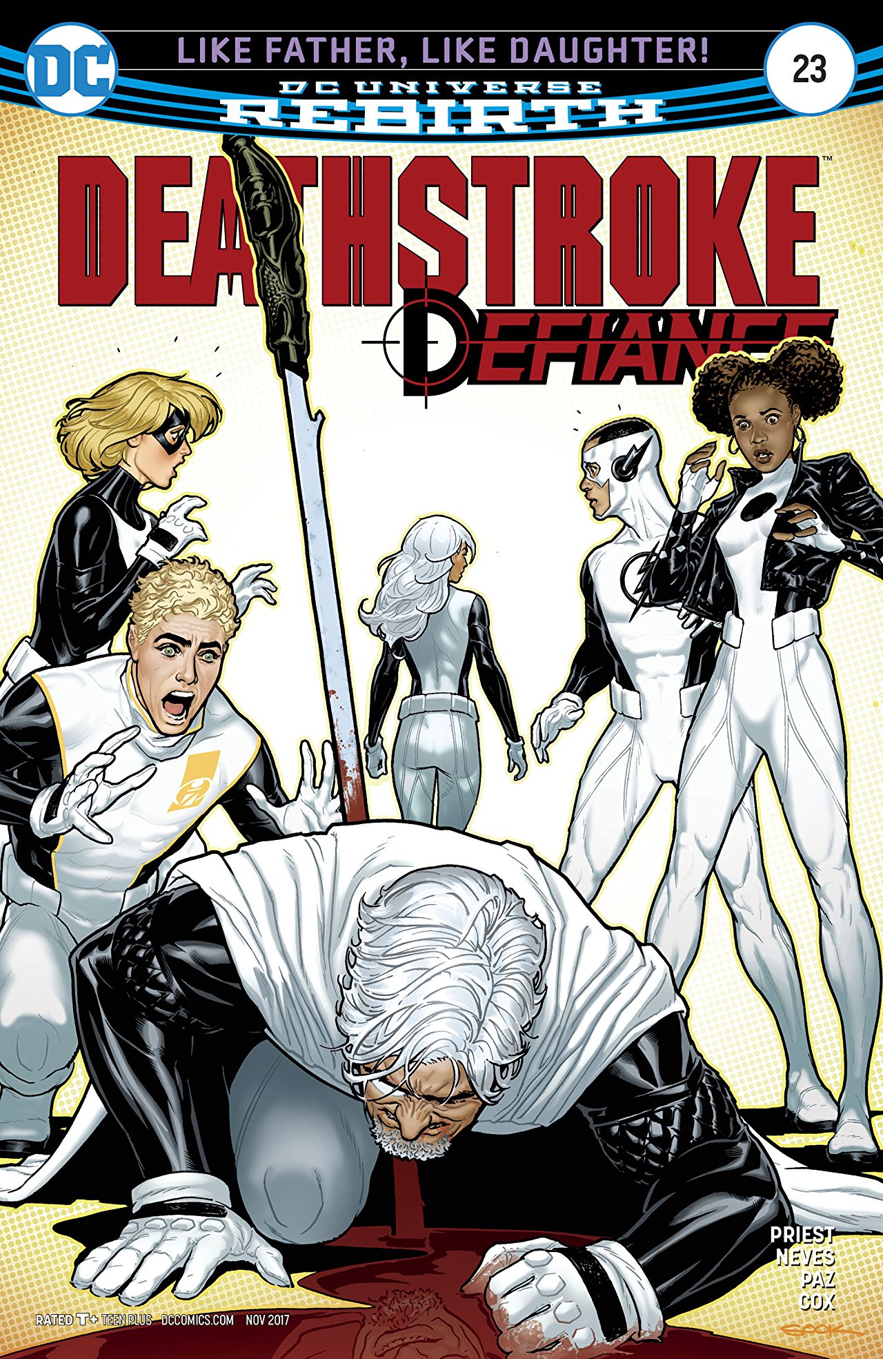 Deathstroke #23 cover