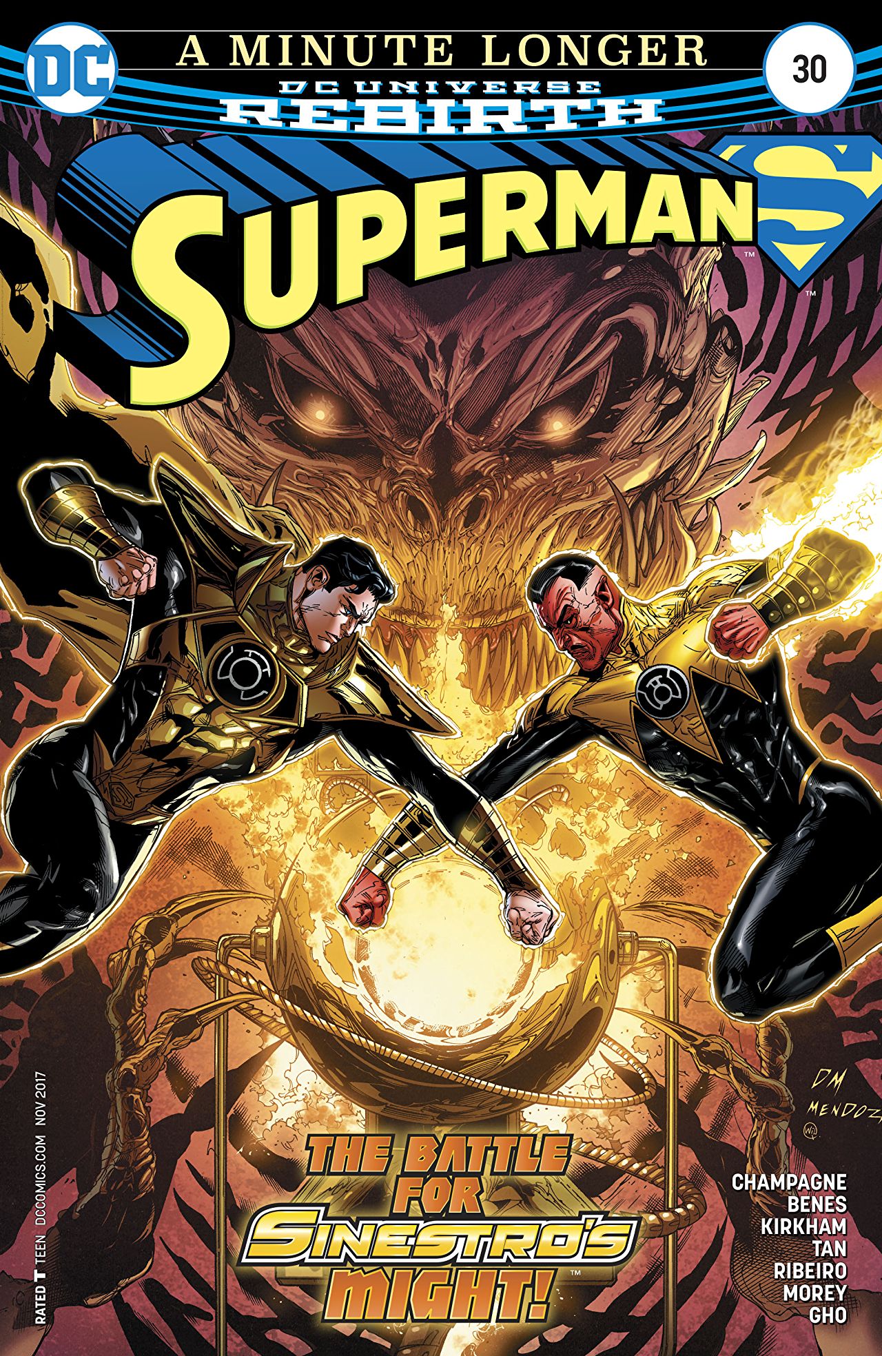 Superman #30 cover