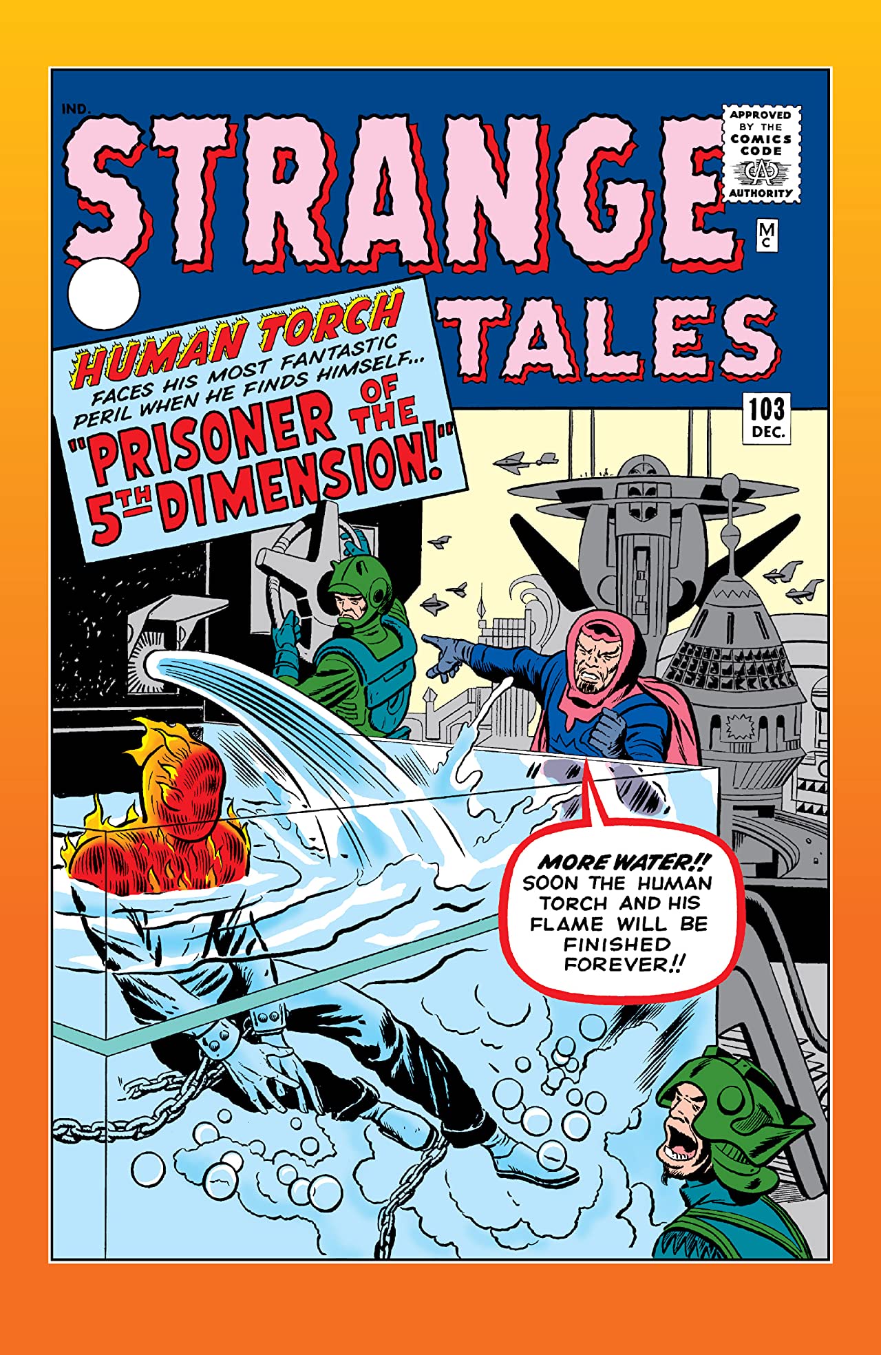 Strange Tales #103 cover