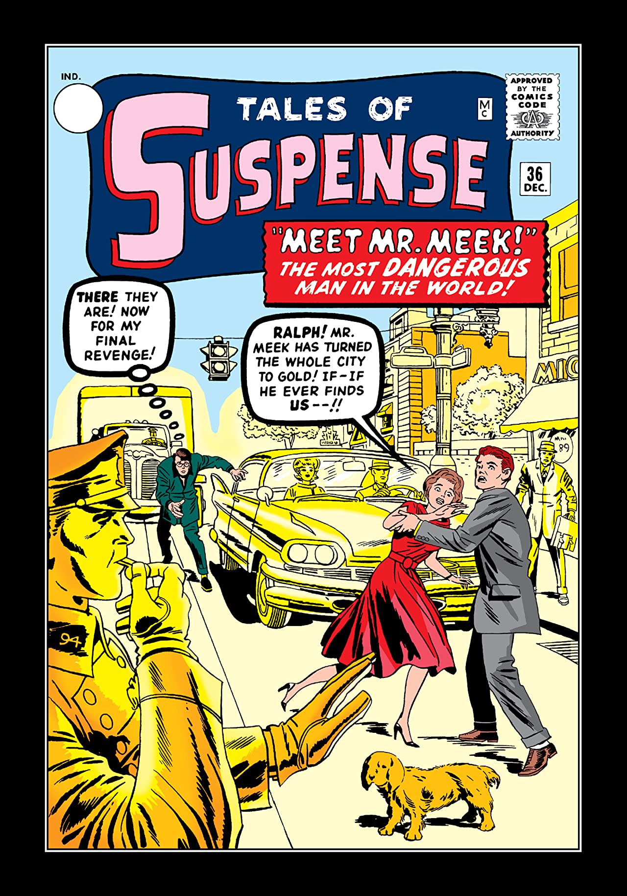 Tales of Suspense #36 cover