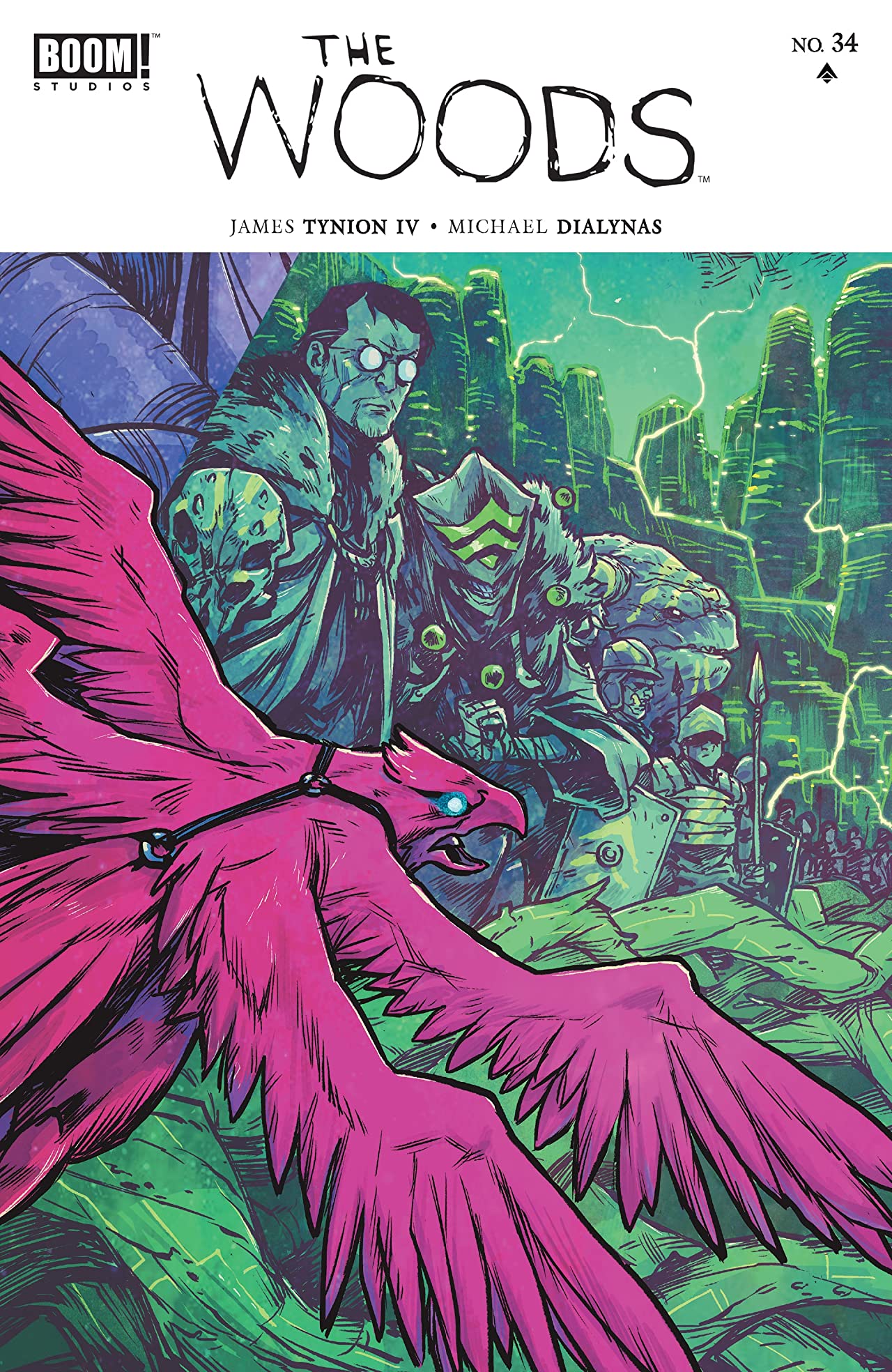 The Woods #34 cover