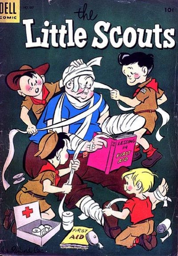 Four Color #587 cover