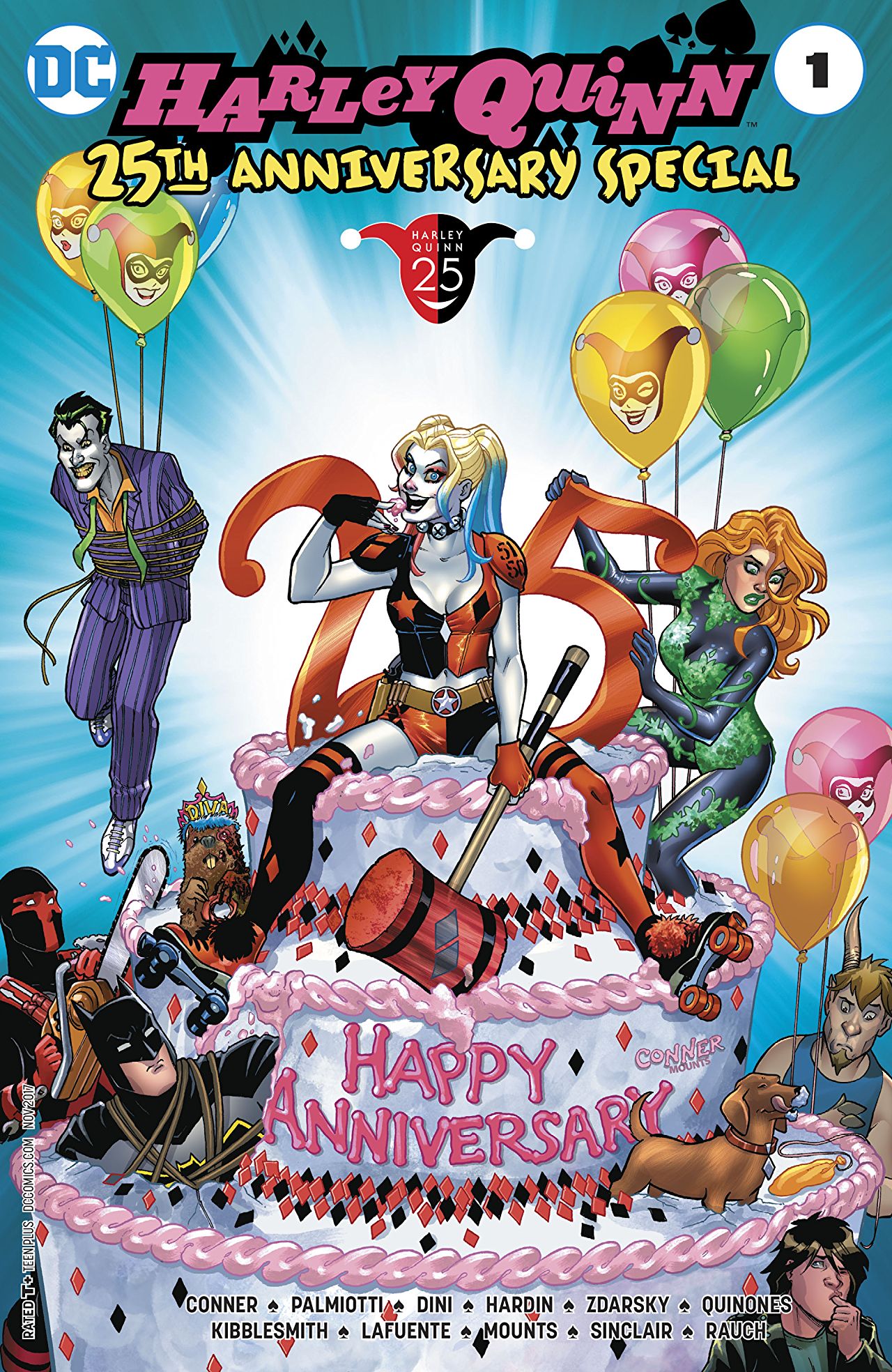 Harley Quinn 25th Anniversary Special #1 cover