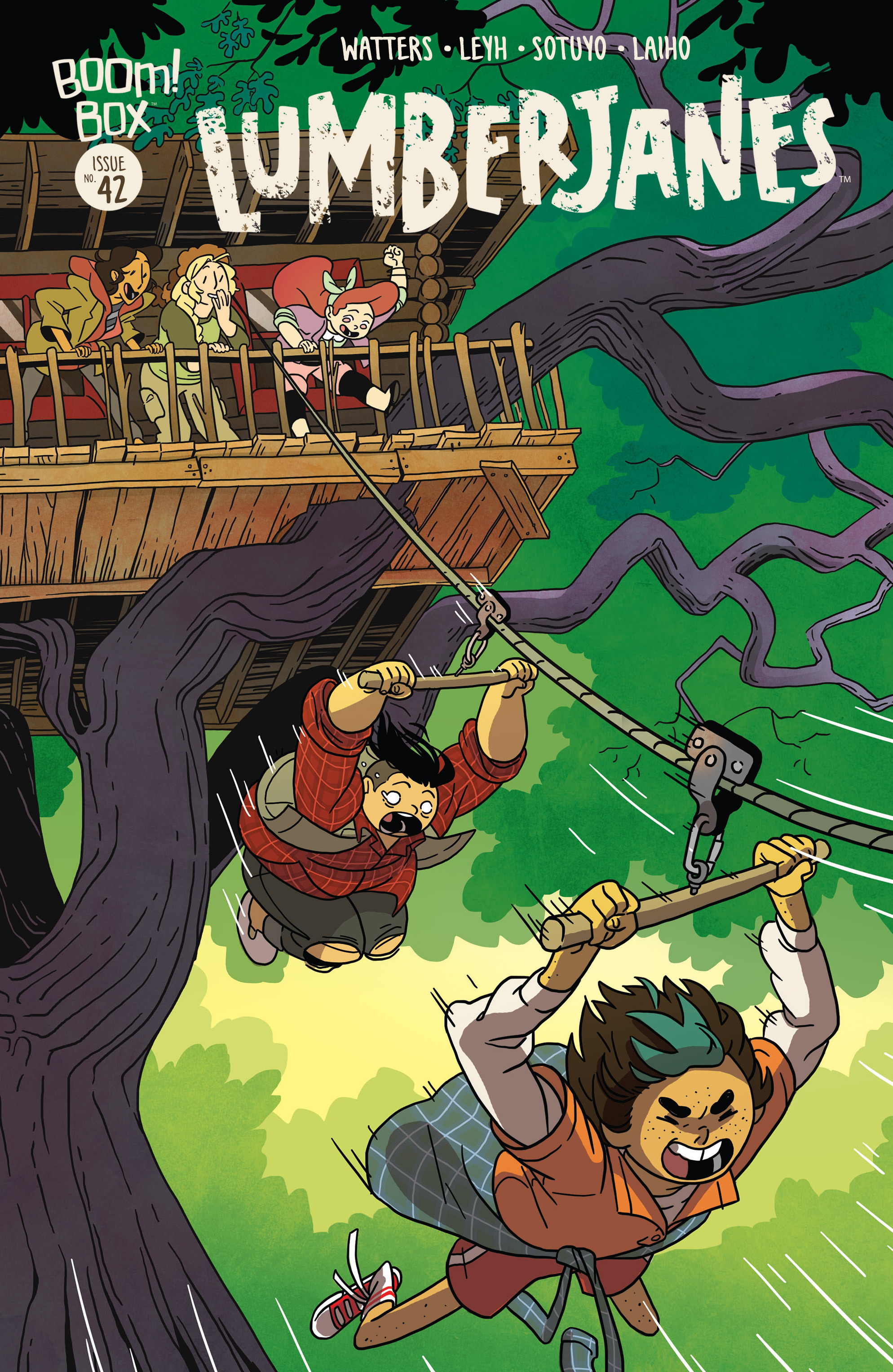 Lumberjanes #42 cover