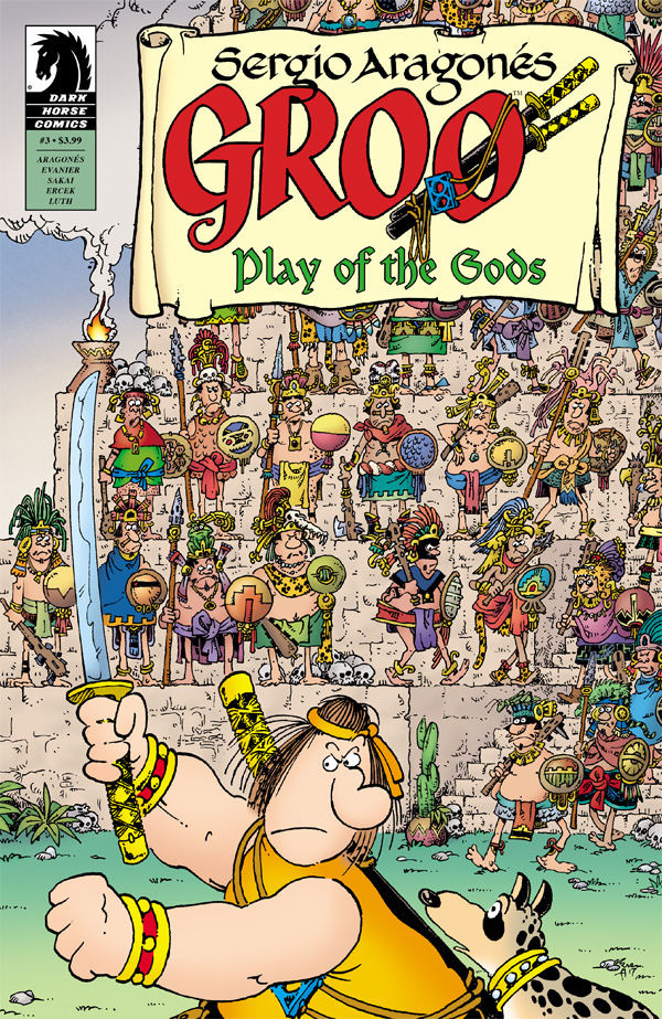 Groo: Play of the Gods #3 cover