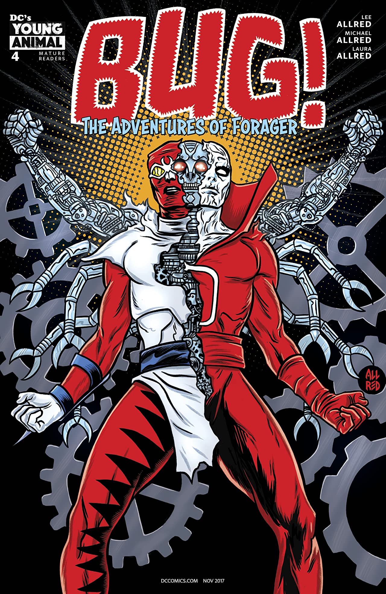 Bug! The Adventures of Forager #4 cover