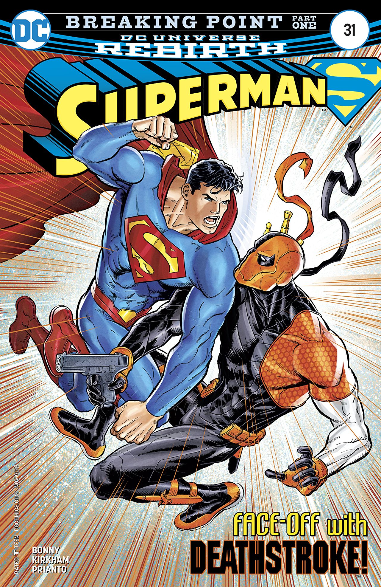 Superman #31 cover