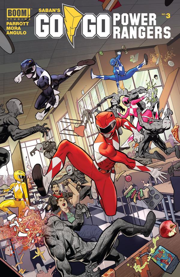 Saban's Go Go Power Rangers #3 cover