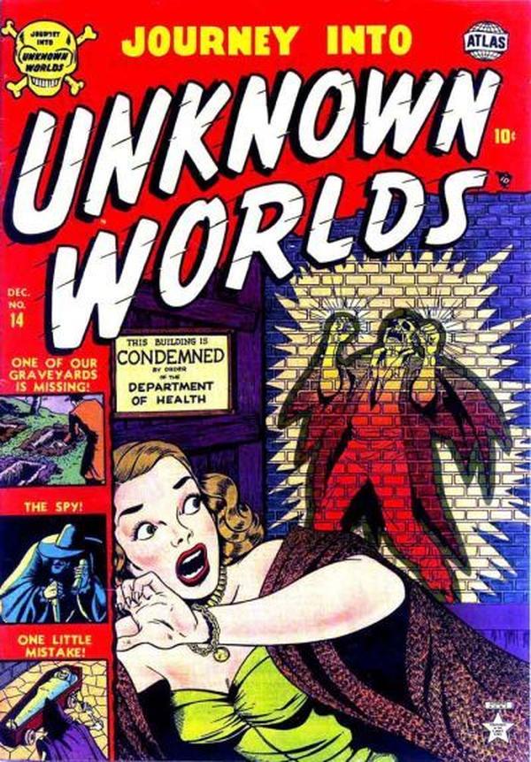 Journey into Unknown Worlds #14 cover