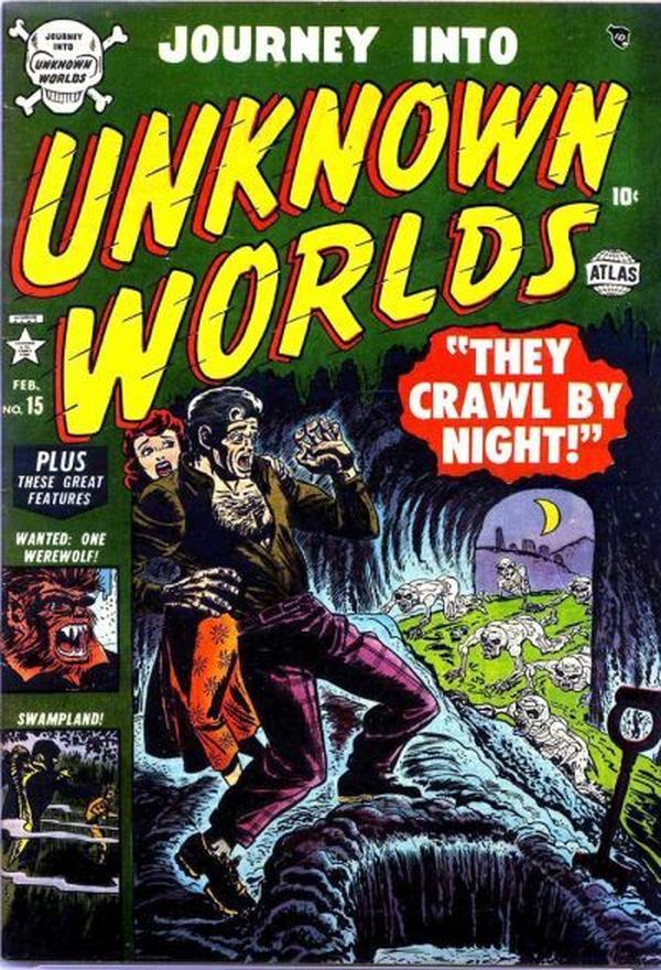 Journey into Unknown Worlds #15 cover
