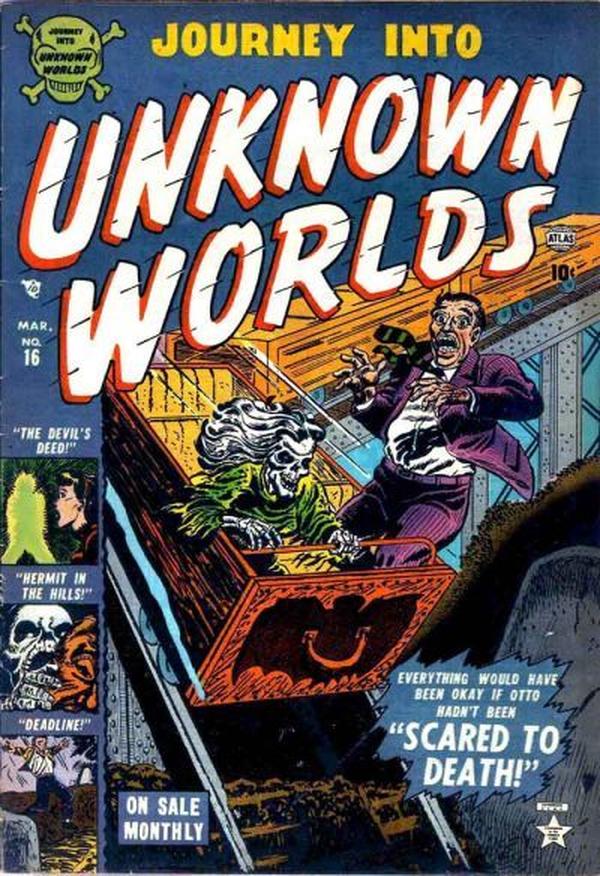 Journey into Unknown Worlds #16 cover