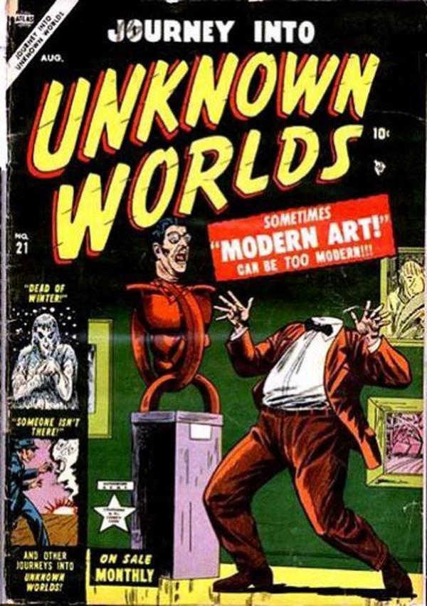 Journey into Unknown Worlds #21 cover
