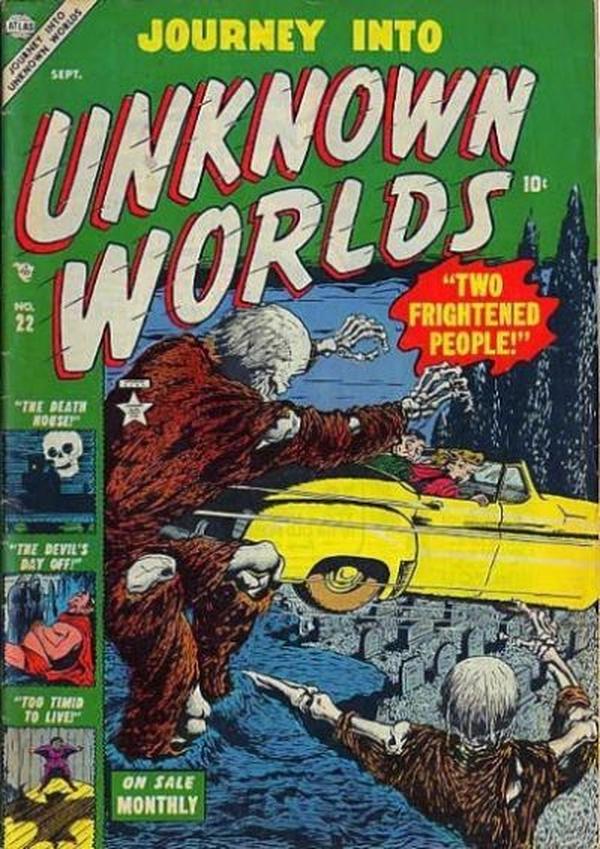 Journey into Unknown Worlds #22 cover