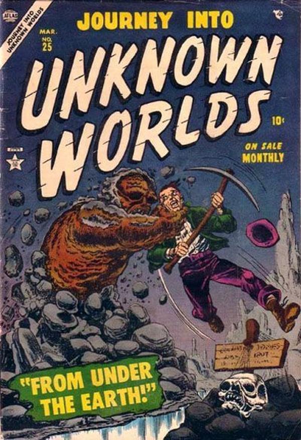 Journey into Unknown Worlds #25 cover