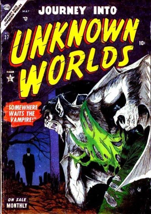 Journey into Unknown Worlds #27 cover