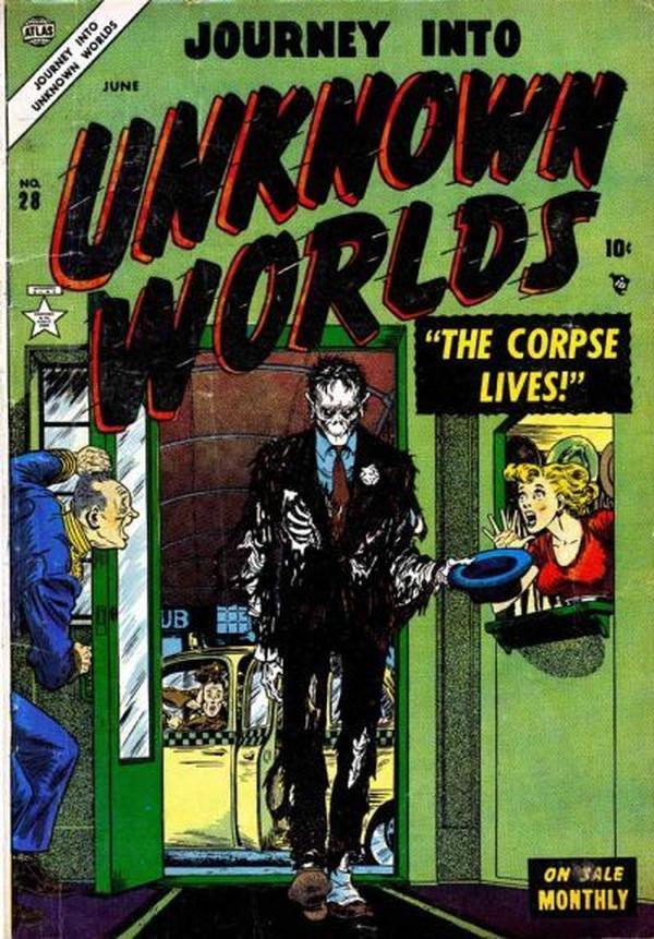 Journey into Unknown Worlds #28 cover