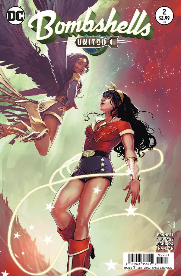 Bombshells: United #2 cover