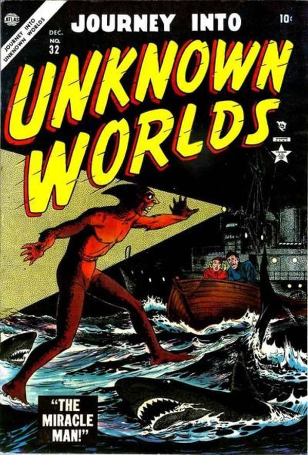Journey into Unknown Worlds #32 cover