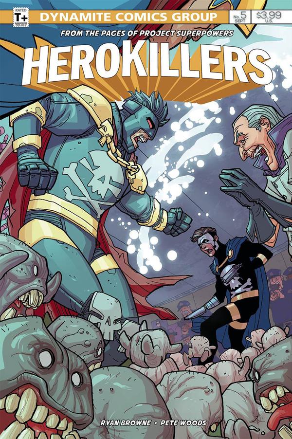Project Superpowers: Hero Killers #5 cover