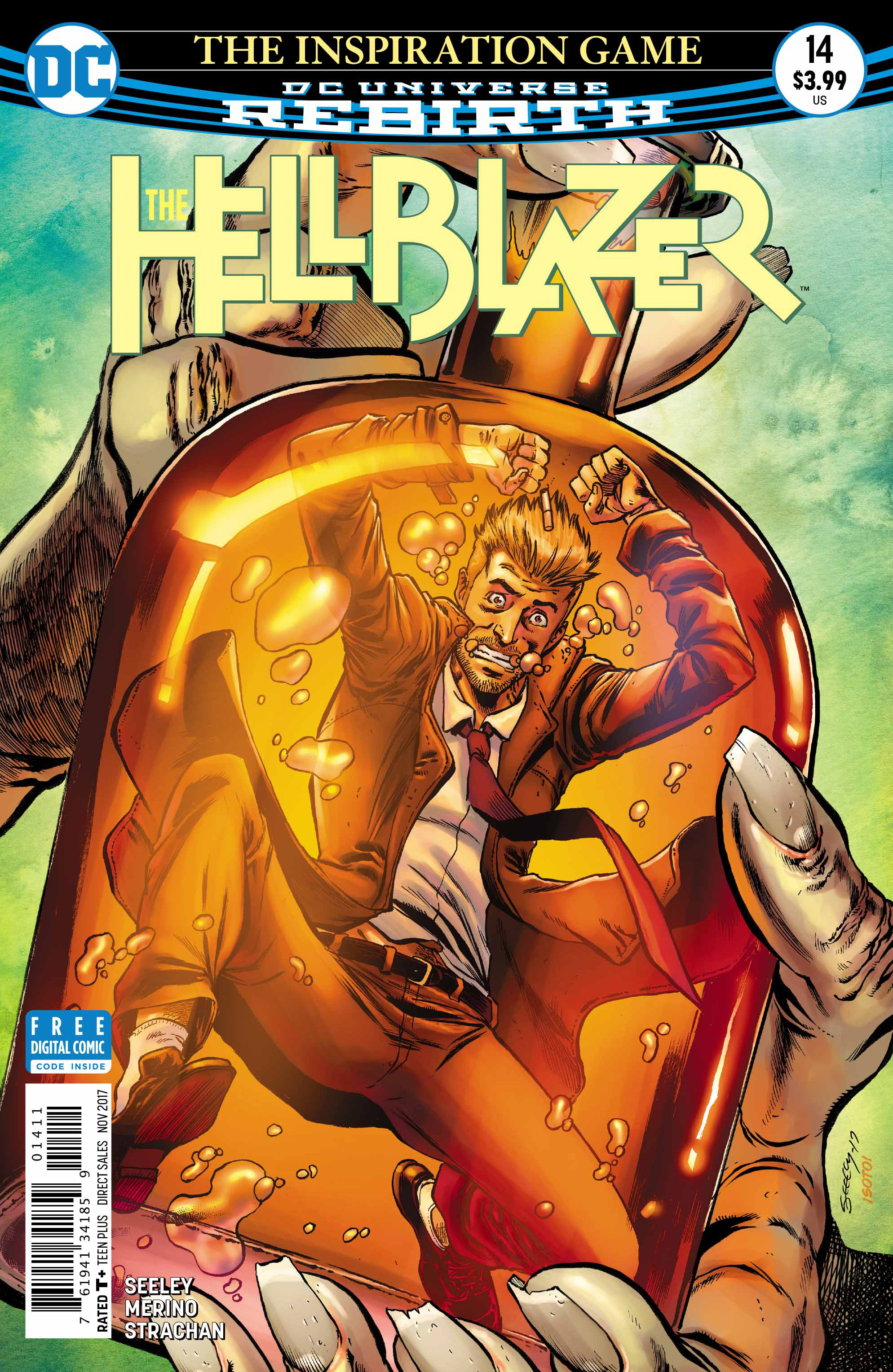 Hellblazer #14 cover