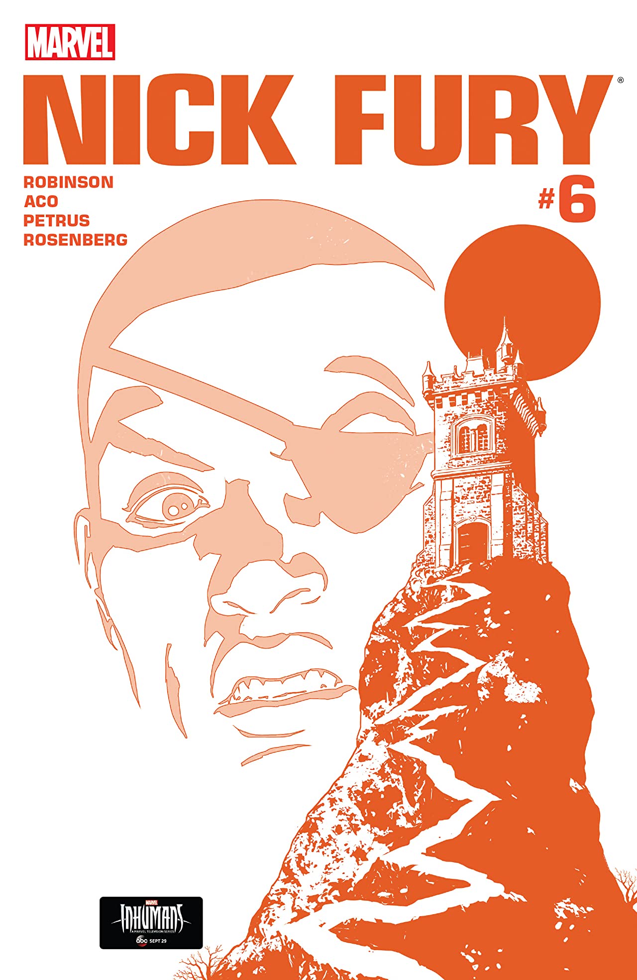 Nick Fury #6 cover