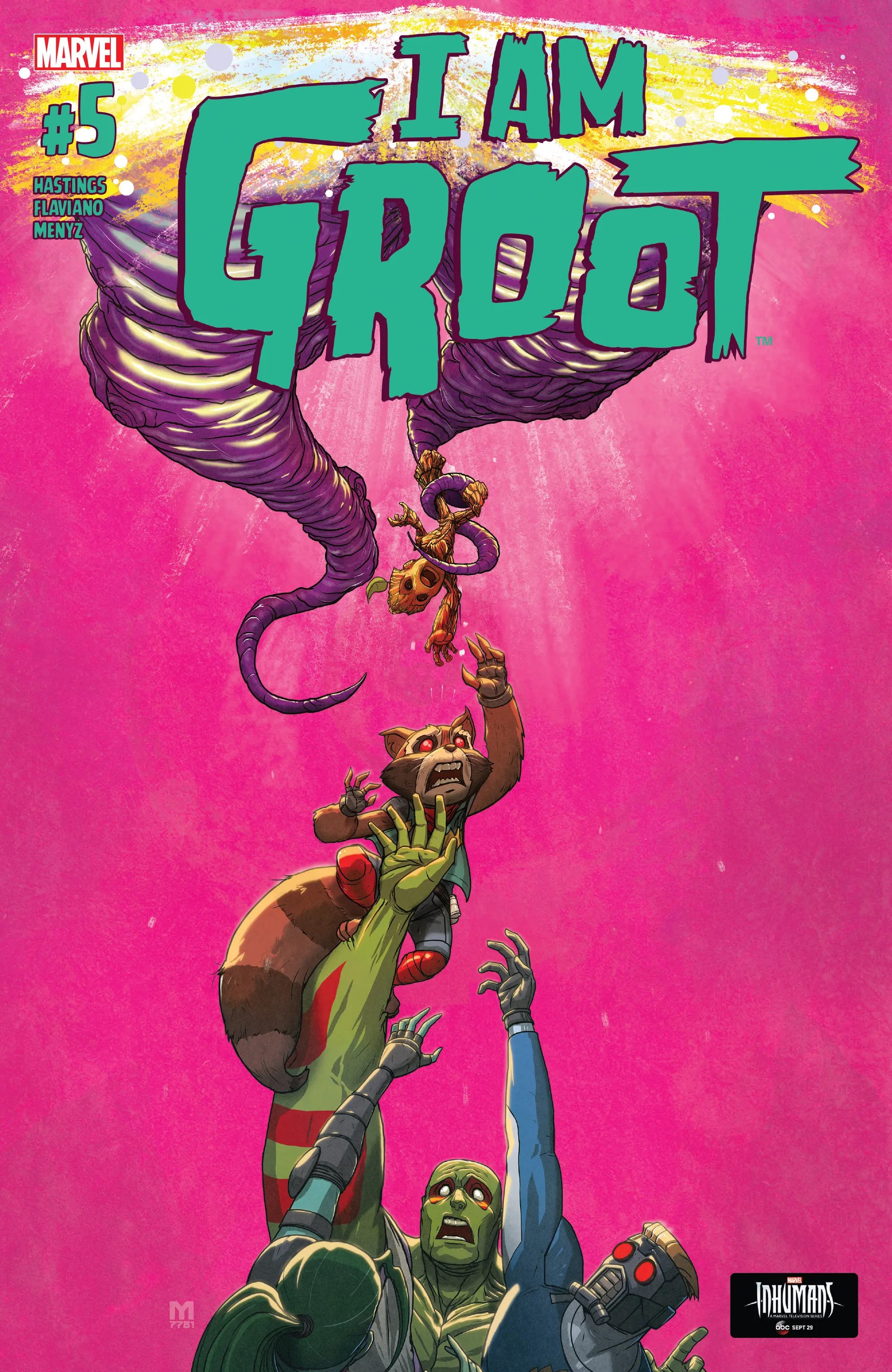 I Am Groot #5 cover